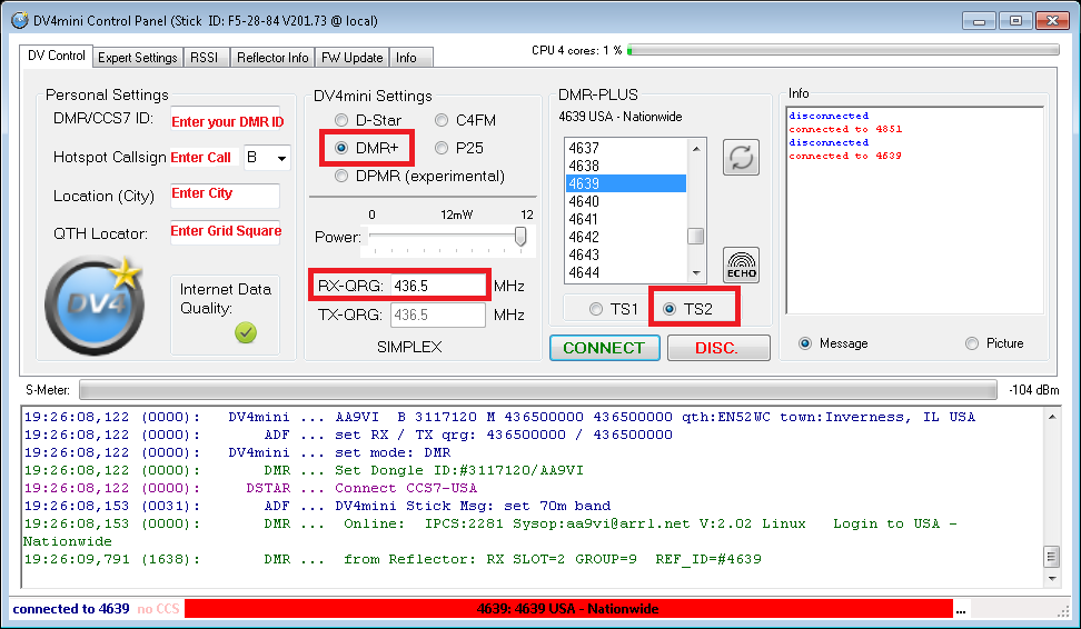 dv4mini pi image